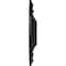 Ekena Millwork Tristan Ceiling Medallion (Fits Canopies up to 5 1/2"), Hand-Painted Jet Black, 26"OD x 3"P CM26TNBLF - alternate 2
